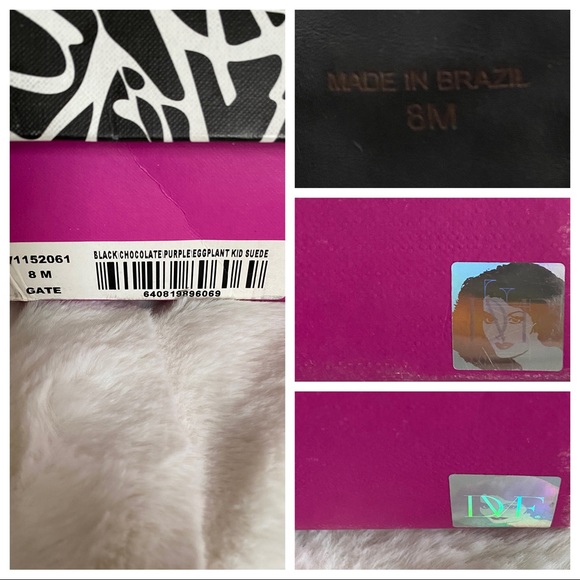 Diane von Furstenberg DVF black high heel boots 8 - Picture 8 of 8